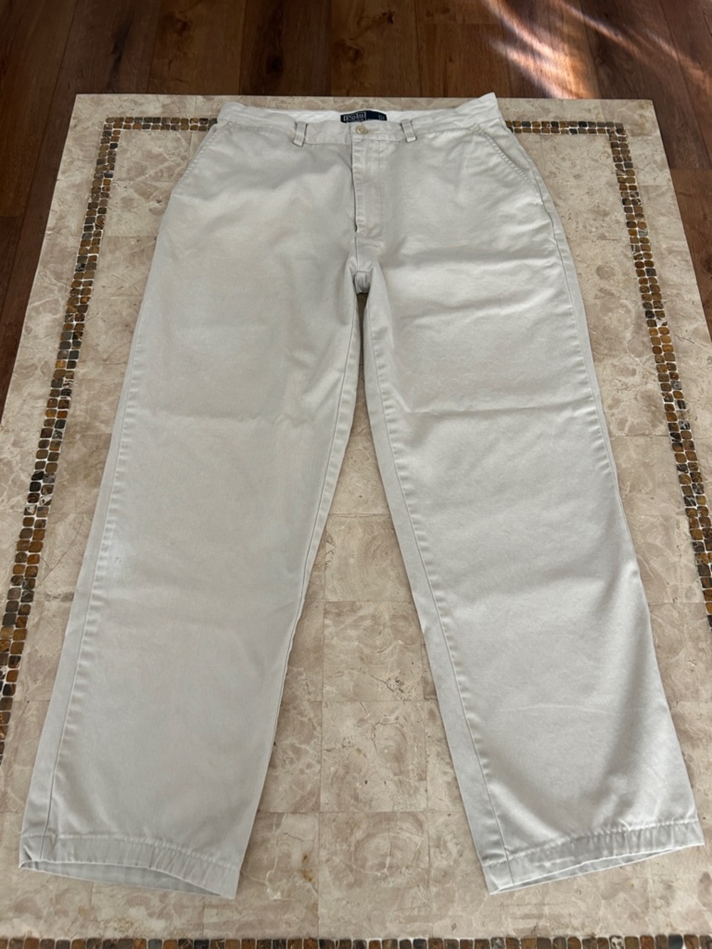 Polo Ralph Lauren Classic Chino Men’s‎ Classic Pants Size 32x30 but length is 27